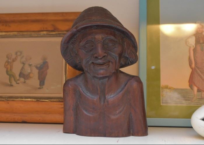 Wood Carving - Bust