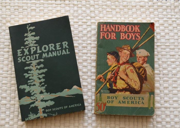 Vintage Boy Scouts Handbooks