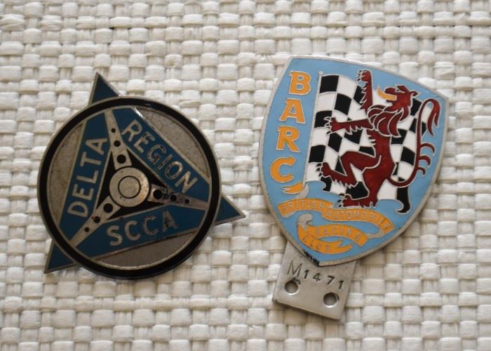 Vintage Car Racing Grill Ornaments (Delta Region SCCA & BARC)