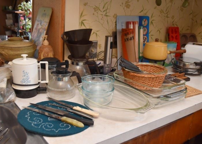 Cutlery, Coffee Percolators & Carafes, Baking Dishes