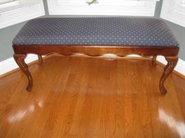 upholstered bench