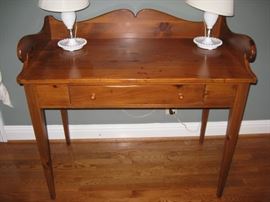 Ethan Allen pine desk