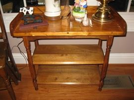 tray top shelves