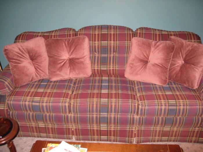 La-z-boy sofa and ottoman