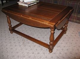 drop side coffee table