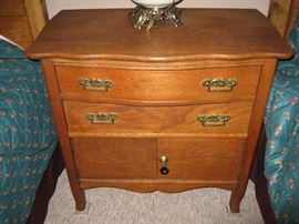 oak nightstand