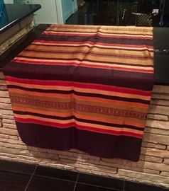 Tribal style rug blanket / wall hangings from Thailand and Burma.