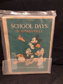 “School Days in Disneyville” Very Old Book