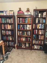 Great Collection of Books & Bookcase
