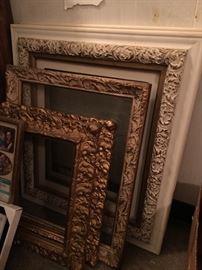 Various sizes frames.