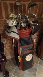 LOTS OF GOLF CLUBS