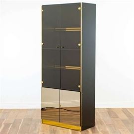MOBILIA MIRRORED DISPLAY CABINET