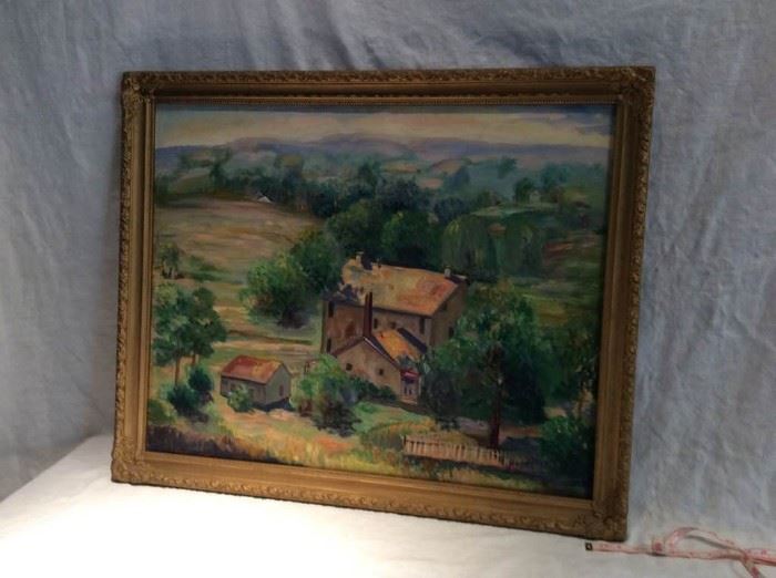 Gertrude Vliet Original Oil Painting