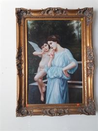 HUGE OIL -- ONE OF MANY PIECES OF QUALITY ARTWORK