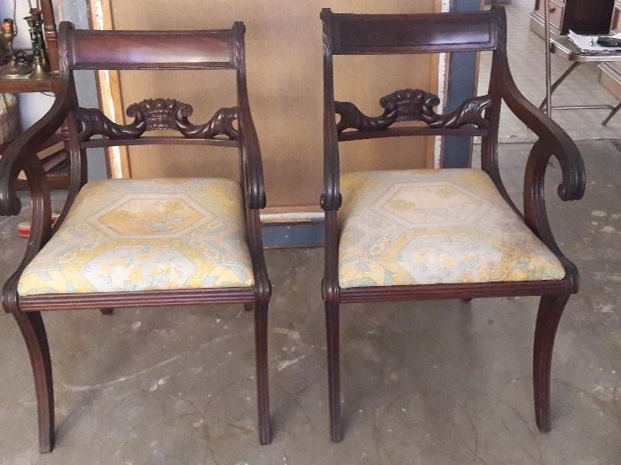 ANTIQUE ARM CHAIRS (very comfortable)