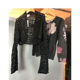 Lot 282 Lot 2 Designer Knit Sweater Jackets. MISSONI heat