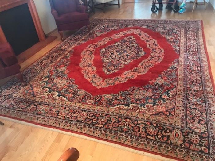 9'x12' Oriental, hand tied rug
