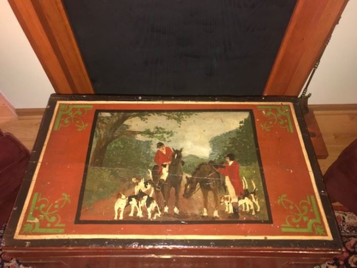 1870’s English Hunt Master’s Tack Box 