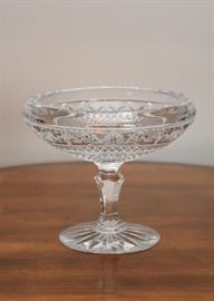Waterford Crystal Master Cutter Compote Pedestal Dish, Signed by Sean O'Donnell