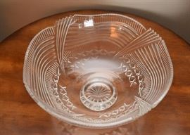 Waterford Crystal Spirit of America Footed Pedestal Bowl