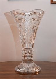 Waterford Crystal Millennium Vase, Signed Sean O'Donnell