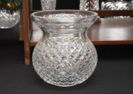 Waterford Crystal Heritage Diamond & Wedge Cut Bouquet Vase