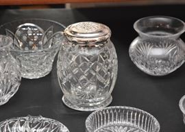Waterford Crystal Jar, Bowls, Vases