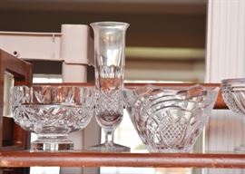 Waterford Crystal Bowls (bowl on left is signed by Sean O'Connell, bowl on right is signed by John McGrath)