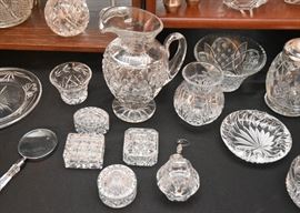 Waterford Crystal Pitcher Signed by Sean O'Donnell, Vases, Bowls, Trinket Boxes, Ornament
