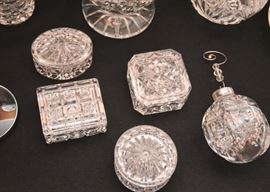 Waterford Crystal Trinket Boxes, Ornament