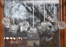 Waterford Crystal Christmas Ornaments