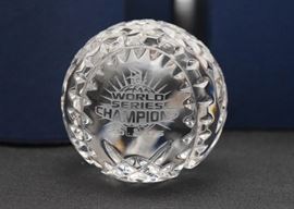Waterford Crystal World Series Champions, Chicago White Sox Baseball, 2005