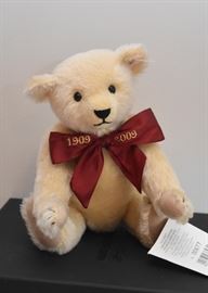 Steiff Commemorative Bear, 1909 - 2009