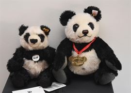 Steiff Panda Bears