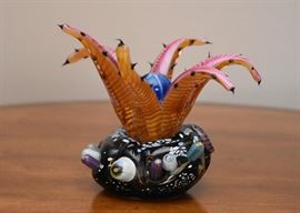 Glass Eye Studio Sea Life Series Paperweight - Anemone