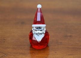 Swarovski Crystal Red Santa Claus