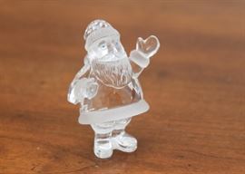 Swarovski Crystal Santa Claus Figurine (with box)