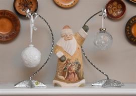 Wedgwood & Waterford Crystal Christmas Ornaments