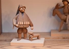Handcrafted Wood / Wooden Folk Art Figurines