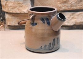 Collectible Salt Glazed Pottery - Crocks, Vessels, Plates, Etc. (Rowe Pottery Works & Others)