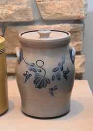 Collectible Salt Glazed Pottery - Crocks, Vessels, Plates, Etc. (Rowe Pottery Works & Others)