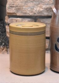 Collectible Salt Glazed Pottery - Crocks, Vessels, Plates, Etc. (Rowe Pottery Works & Others)