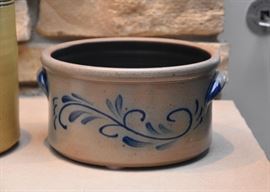 Collectible Salt Glazed Pottery - Crocks, Vessels, Plates, Etc. (Rowe Pottery Works & Others)