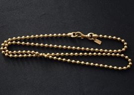 Beaded Coach Necklace 