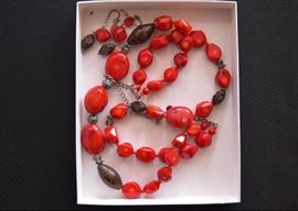 Costume Jewelry (Necklace & Earrings Set)