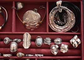 Women's Jewelry (Some Sterling Silver, Semi-Precious Stones)