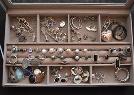 Women's Jewelry (Some Sterling Silver, Semi-Precious Stones)