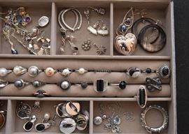 Women's Jewelry (Some Sterling Silver, Semi-Precious Stones)