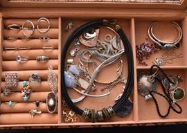 Women's Jewelry (Some Sterling Silver, Semi-Precious Stones)