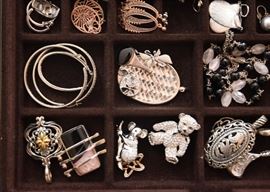 Women's Jewelry (Earrings, Brooches, Pendants)